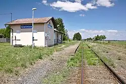 Stanice v červenci 2017