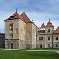 Trčkův hrad, pohled od jihovýchodu.