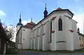 Kněžiště kostela Narození Panny Marie