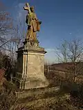 Žižkov, socha svatého Bernarda.jpg