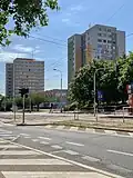 Výškové budovy sídliště Jarov