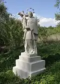 Židlochovice - socha sv Jana Nepomuckého pod vrchem Výhon, obr02.jpg