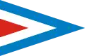 В v námořní vlajkové abecedě
