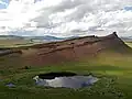 Hora Pěrvyj Sunduk ve skupině vrchů Sunduki