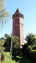 Původní vodárenská věž