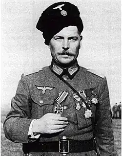 Ivan Nikitič Kononov generálmajor ozbrojených sil Komitétu pro osvobození národů Ruska.