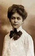 Isidora Petrivna Kosač-Borysova (dcera)
