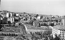 Tak vypadal Maidan Nezalezhnosti v roce 1962, Kyjev.