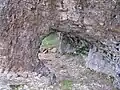 Tunel v sopečné hornině