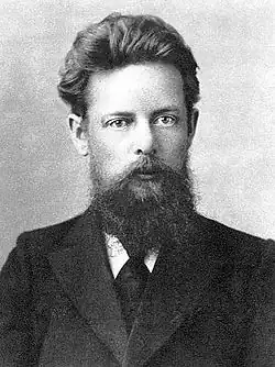 Pavel Bažov v roce 1911