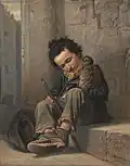 Savoyard, 1863, olej na plátne