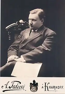 Skladatel a dirigent Alexandr Glazunov, 1899