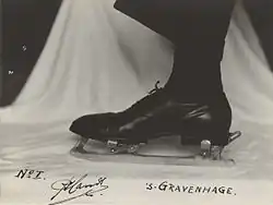 Patent R. Handla na brusle, které se mohly připnout na botu, 23. října 1936, Nationaal Archief