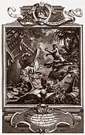 Michael Heinrich Rentz: Plavci, ilustrace z Tance smrti (1753)
