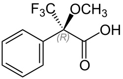 Strukturní vzorec (R)-izomeru