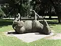 Ležící kůň, diorit (1994), Teplice