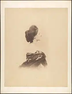 Profile with Chignon, Large