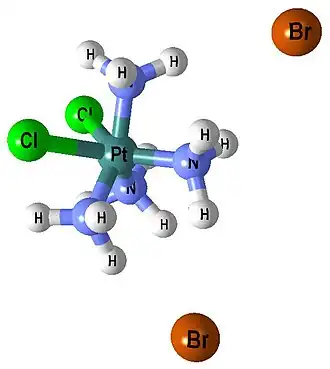 [Pt(NH3)4Cl2]Br2