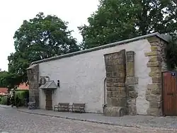 Fragment gotické brány Špička