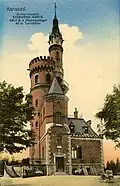 Na pohledu z roku 1898