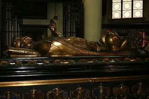 Náhrobek Karla Smělého, Bruggy, Belgie