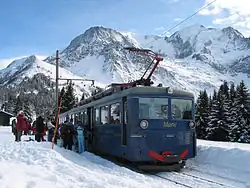 Mont Blanc z vrcholu Grande Ruine