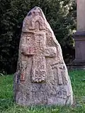 Pamětní kámen na ulici Znojemské