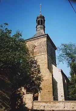 Kmetiněves, kostel