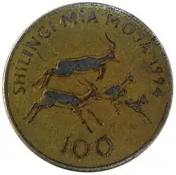 Mince 100 šilinků