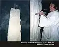 Menhir, Místek, 2002, v. 350 cm