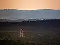 Panorama s rozhlednou U Jakuba (Valtínov)