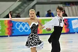 Česká dvojice Jana Čejkova a Alexandr Sinicyn dojela mezi tanečními páry na 7. místě