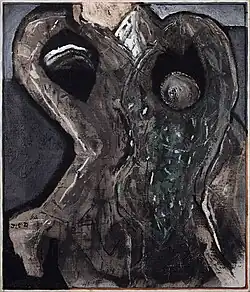 Remízek, olej na plátně 54 x 96 cm, 1993