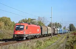 Vlak dopravce Rail Cargo Carrier - Czech Republic