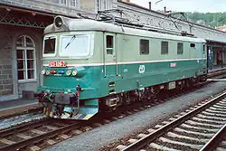 Lokomotiva 123.026 v Děčíně