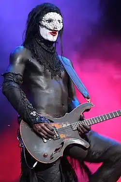 Borland s Limp Bizkit na festivale Rock am Ring 2013.