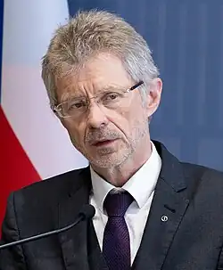 Miloš Vystrčil na návštěvě moldavského parlamentu (2024)