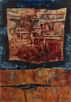 Mikuláš Medek, Mladý muž na útěku – Hlava (1959), Národní galerie Praha