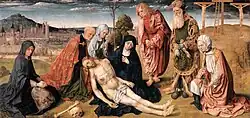 Pietà ze Saint-Germain-des-Prés (kolem 1500)