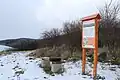Zastavení D2 červené stezky pod Mramorem