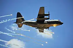 Letoun Lockheed AC-130 verze Gunship 16. squadrony zvláštních operací (podřízena 27 SOW)