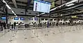 Terminal D check-in