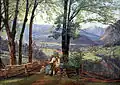 Pohled na Bad Ischl (1838)