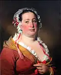 Portrét paní Plachové (1850)