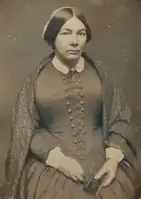 Otis H. Cooley: Portrét neznámé ženy, asi 1852