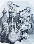 Keramické vázy, 1855