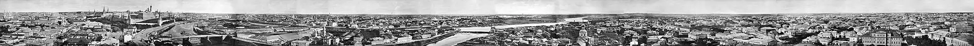 Panorama Moskvy v roce 1867