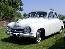 sedan Škoda 1200 z roku 1955