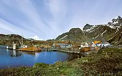 Velrybářská stanice Grytviken (rok 1989)