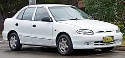 Hyundai Accent (sedan, facelift, 1999)